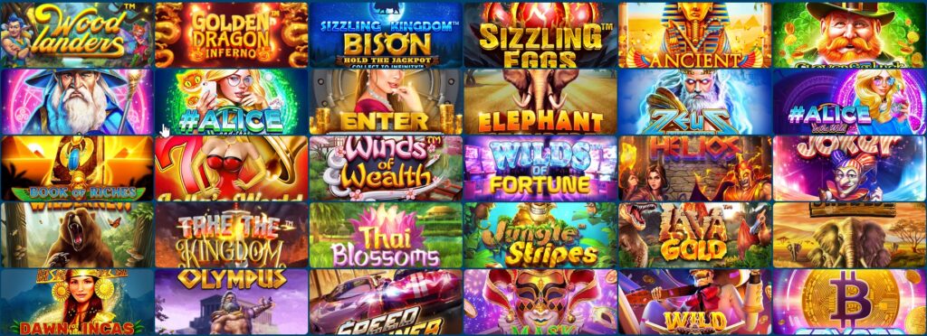 Games available on 345spins casino.