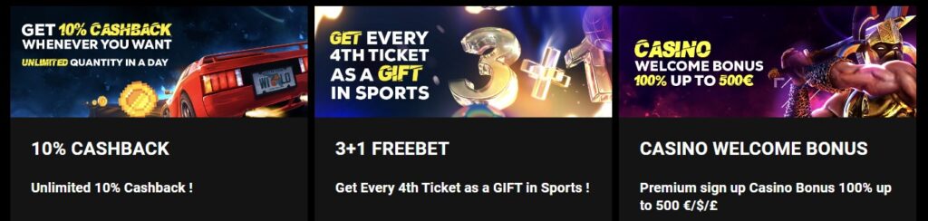 Promotions at Goldenbet.