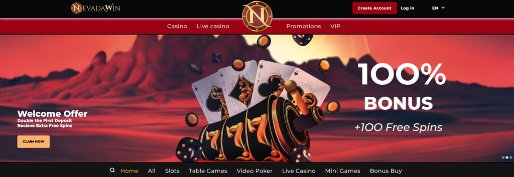 Nevada Win casino review.