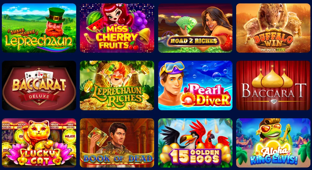 Golden Mister Casino Games