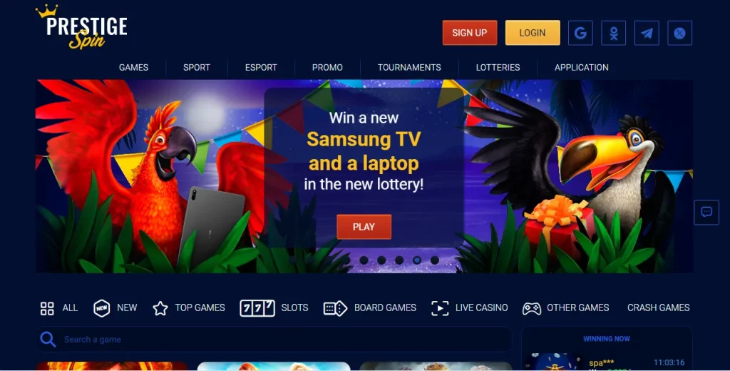 What is Prestige Spin Casino?