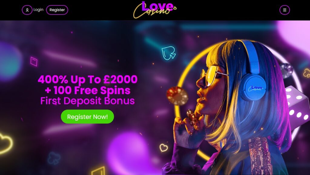 Love Casino bonus banner