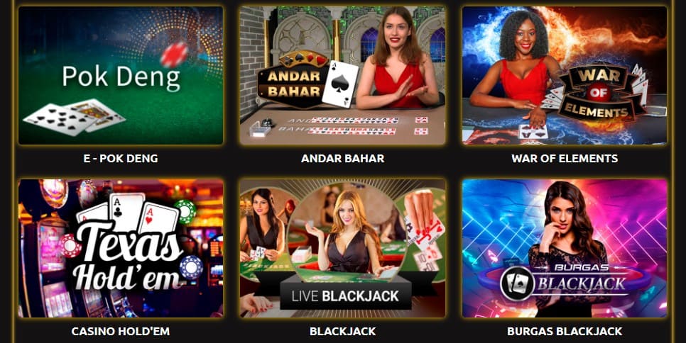 Triumph Casino live dealers