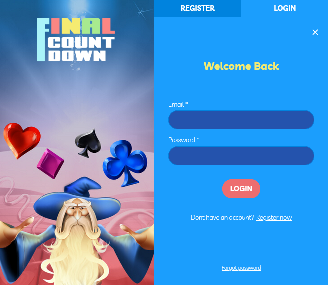 Mobile optimization by Final Countdown Casino