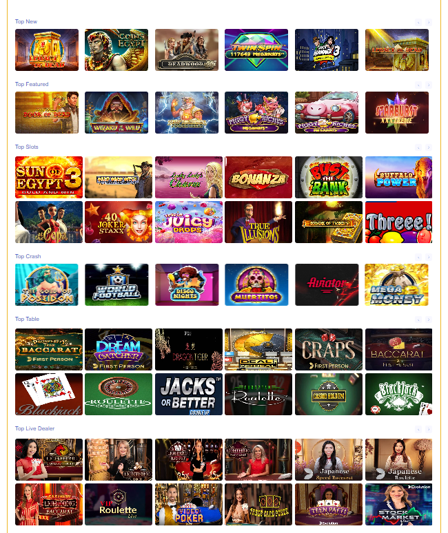 All games by Slots Heaven Casino