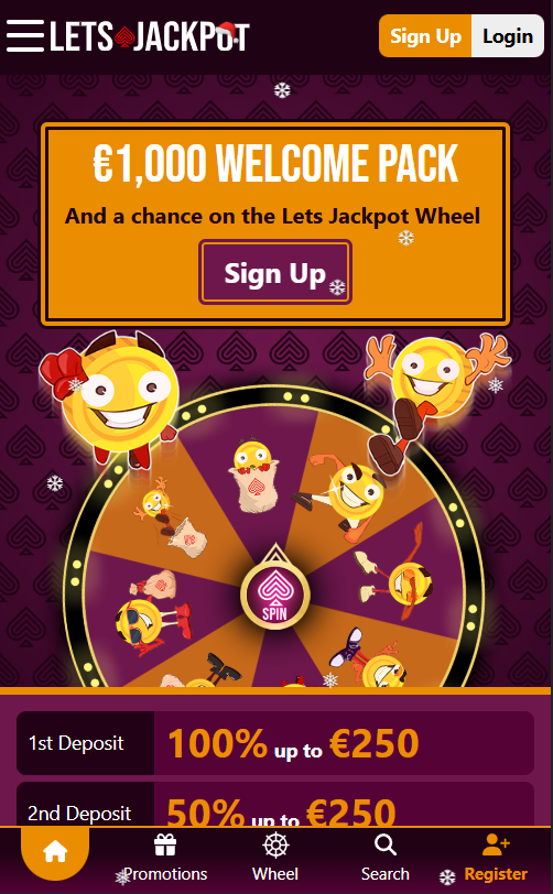 Lets Jackpot mobile app